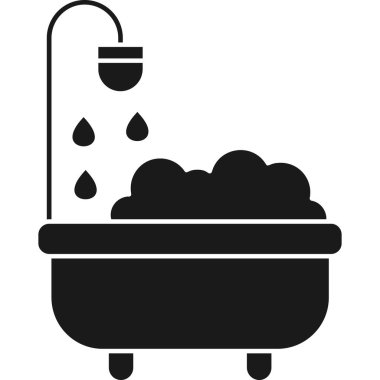 Banyo banyo ikonu ana hatlarıyla