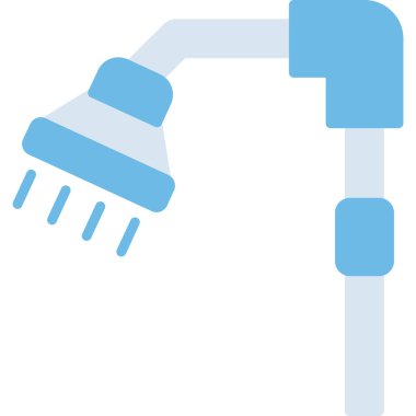 Duş. Web simgesi basit tasarım