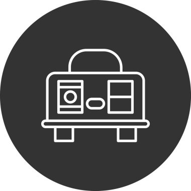 Modern b 'nin vektör illüstrasyonu eksik simgesi