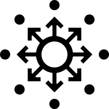 iş grafiği simgesi, vektör illüstrasyonu