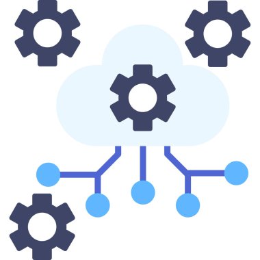 Bulut hesaplama. Web simgesi