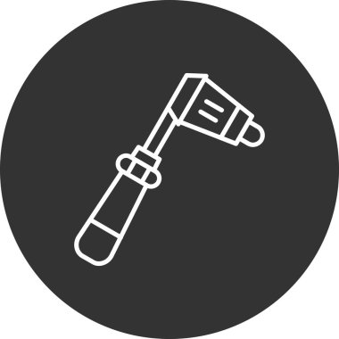 Modern oto tamir simgesinin vektör illüstrasyonu