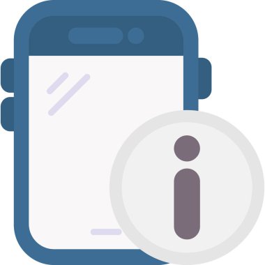 mobil ileti simgesi, vektör illüstrasyonu