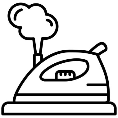 Bir bilgisayar faresinin siyah beyaz simgesinin vektör çizimi