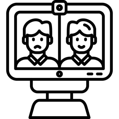 Çağrı merkezi destek simgesi, özet biçimi