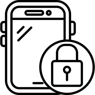 Parola simgesini ana hat biçiminde kilitle