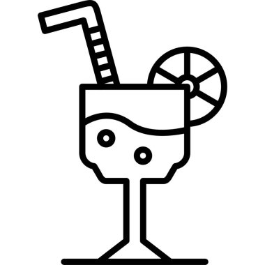 Kokteyl bardağı, ağ simgesi