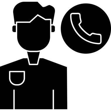 Çağrı merkezi. Basit resimleme