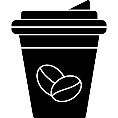 Kahve fincanı ikonu. vektör tasarımı