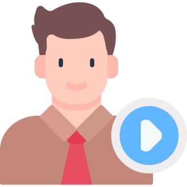 Simge vektör illüstrasyon tasarımını çal