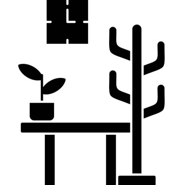 Ağaç. Web simgesi basit illüstrasyon