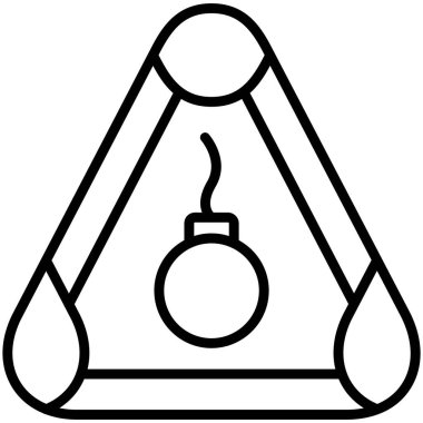 Modern simgenin vektör illüstrasyonu