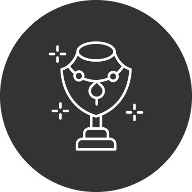 kupa simgesi modaya uygun izole edilmiş arkaplan