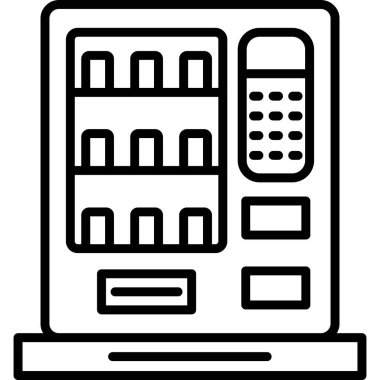 Sunucu. Web simgesi basit illüstrasyon