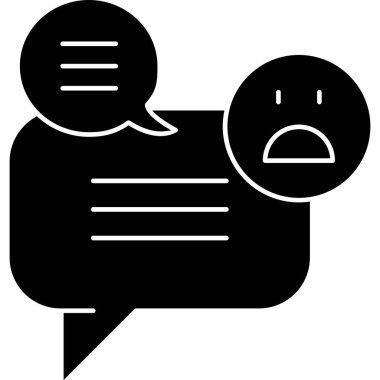 Geri besleme simgesi vektör illüstrasyonu