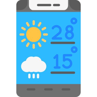 Takvim simgesi vektör illüstrasyonu