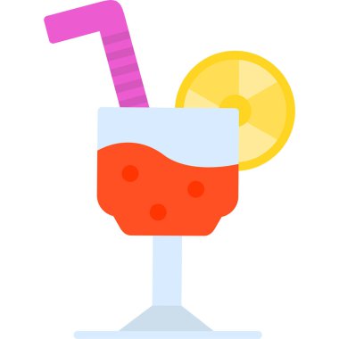 Kokteyl içki kutsal kişilerin resmi, vektör çizim