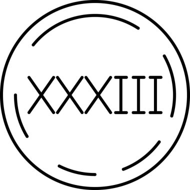 Golf topu. Basit tasarım