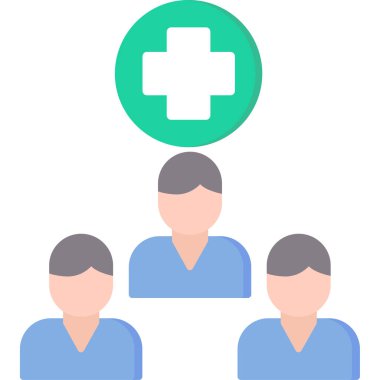 Doktor Simge vektör illüstrasyonu