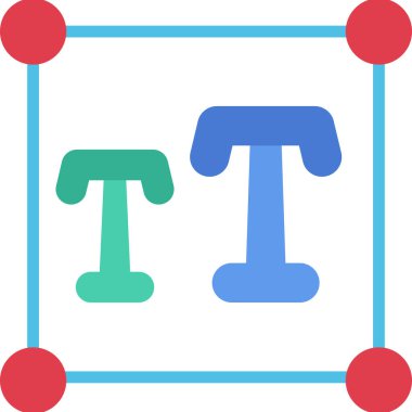 Alfabe. Web simgesi basit illüstrasyon