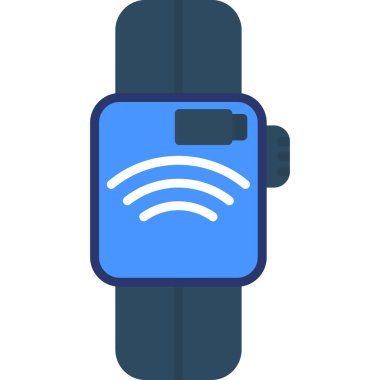 smartwatch simge vektör çizimi