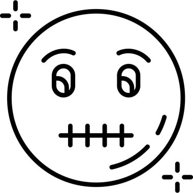 emoji. Web simgesi basit illüstrasyon