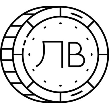 Özet biçiminde zzcoin simgesi