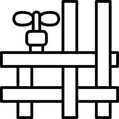 Hayvan hayvan hayvan simgesi taslak biçiminde