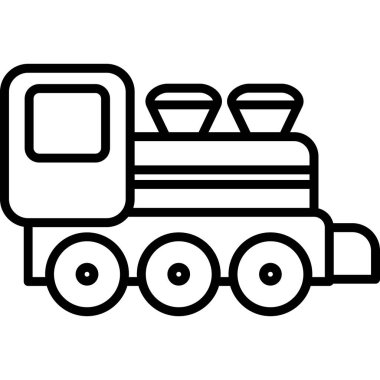 Kamyon simgesi, basit tarzı