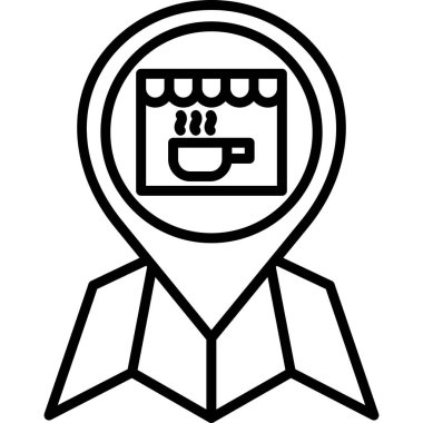 konum haritası simgesi, özet biçimi