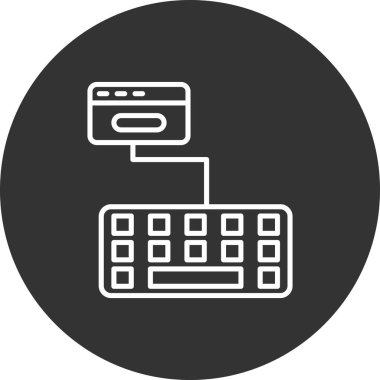 seo modern simgesinin vektör illüstrasyonu