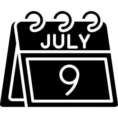 Takvim Kabartma Simgesi Tasarımı