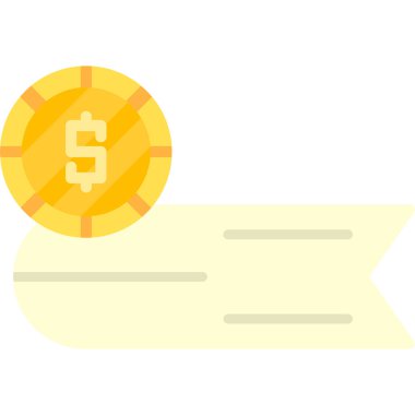 iş düz vektör simgesi.