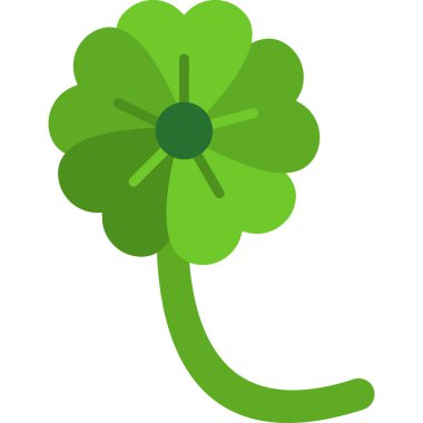yeşil yapraklı yonca simgesi