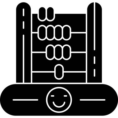 bebek oyuncağı simgesi, vektör illüstrasyonu