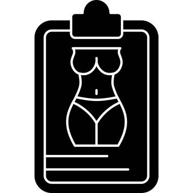 Bir kadının vektör illüstrasyonu