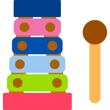 Bina. Web simgesi basit illüstrasyon