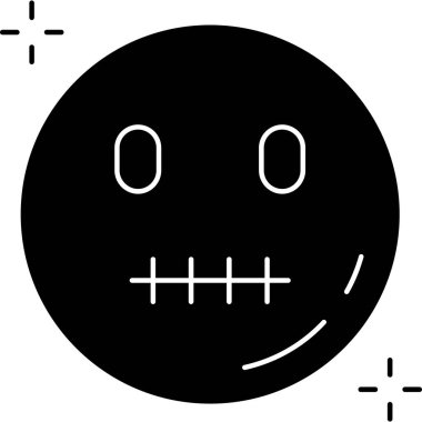 emoji simgesi vektör illüstrasyonu