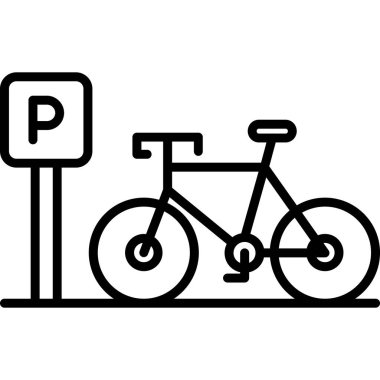 park bisikleti simgesi, taslak biçimi