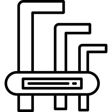 boru vanası simgesi, satır biçimi