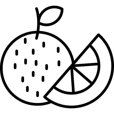 Meyve. Web simgesi basit illüstrasyon