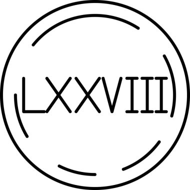 Modern bir simgenin vektör illüstrasyonu