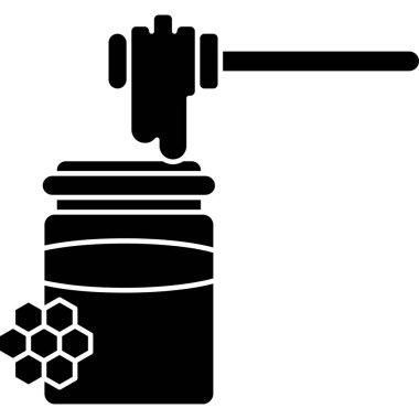 Tatlım. Web simgesi basit illüstrasyon