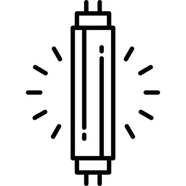 usb simge vektörü. İnce çizgi işareti. izole edilmiş sınır sembolü çizimi