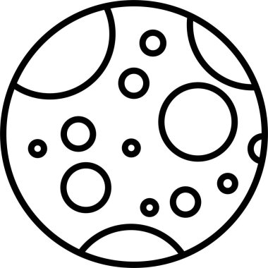 Top ikonu. Web için basit bowling vektör simgeleri çizimi