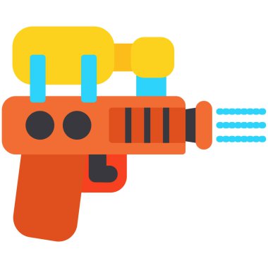 silah simgesi vektör illüstrasyonu