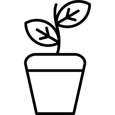 Esrar. Web simgesi basit illüstrasyon