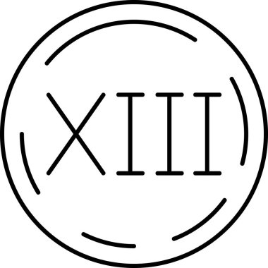 Tek b 'nin vektör illüstrasyonu