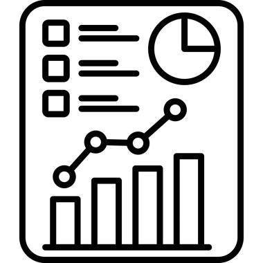 iş simgesi vektör illüstrasyonu