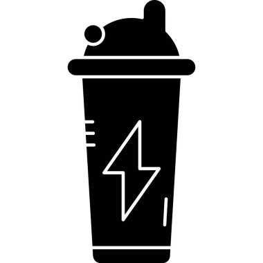 içki ikonu vektör illüstrasyonu